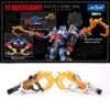 Spark Blaster & Double Hook For LT02 MPM-04 MPM04 Optimus Prime Upgrade Kit Silver & Grey