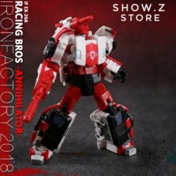 IronFactory EX-26A Racing Bros Annihilator Red Alert -Show.Z Toys Deals Store e509d4596a