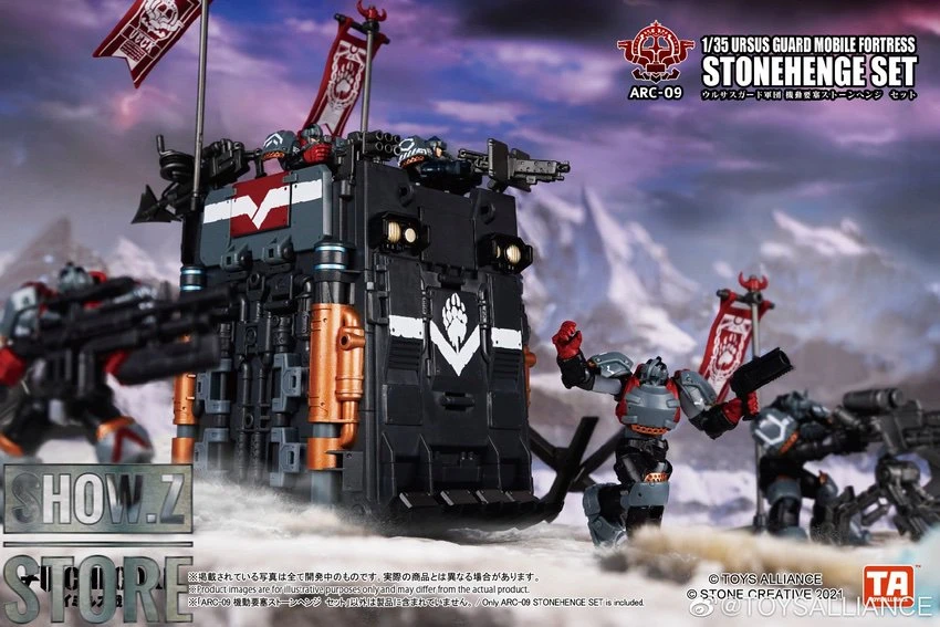 Toys Alliance ARC-09 Ursus Guard Mobile Fortress Stonehenge Set 14 Toys Alliance ARC-09 Ursus Guard Mobile Fortress Stonehenge Set - Image 14