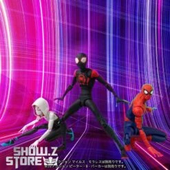 Sentinel Toys SV-ACTION Spider-Man: Into The Spider-Verse Spider-Gwen & Spider-Ham -Show.Z Toys Deals Store e838f99abc