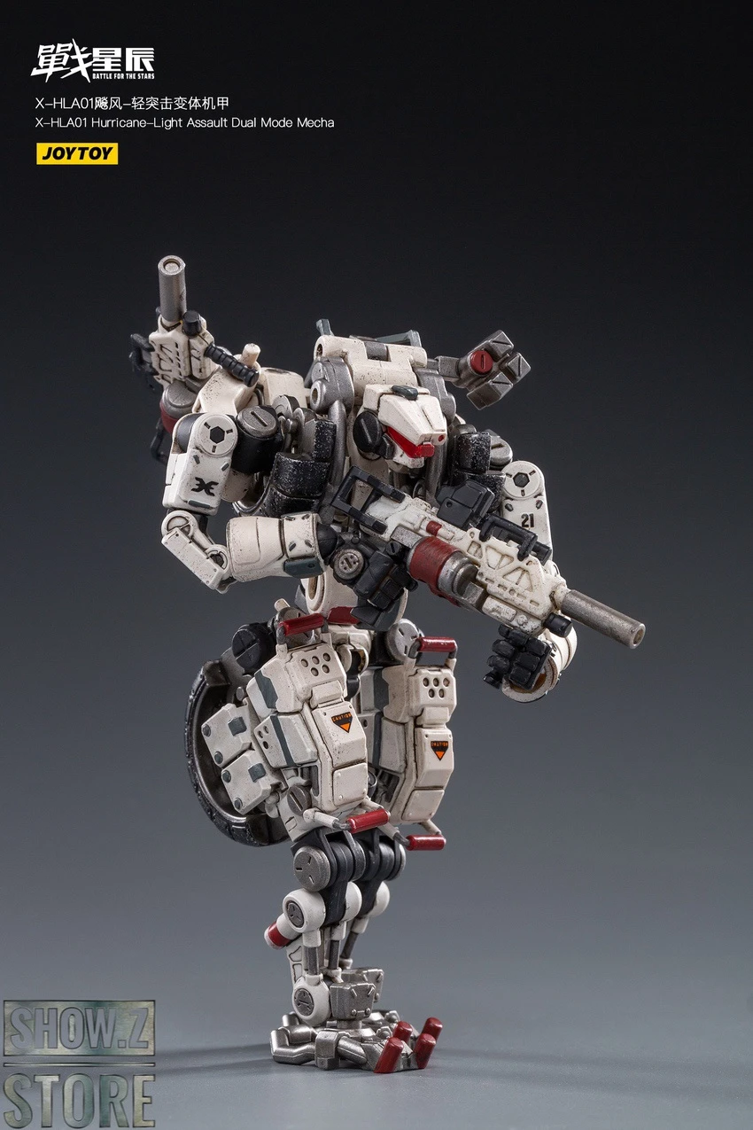 JoyToy Source 1/18 X-HLA01 Hurricane Light Assault Dual Mode Mecha White 8 JoyToy Source 1/18 X-HLA01 Hurricane Light Assault Dual Mode Mecha White - Image 8