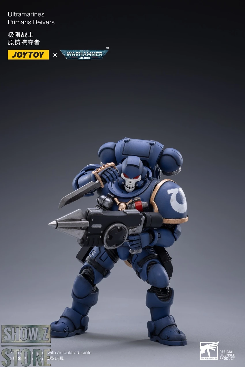 JoyToy Source 1/18 Warhammer 40K Ultramarines Primaris Reivers Set Of 3 5 JoyToy Source 1/18 Warhammer 40K Ultramarines Primaris Reivers Set Of 3 - Image 5