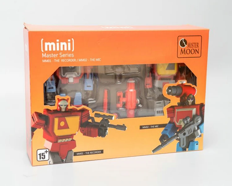 Mister Moon MM01 The Recorder & MM02 The Mic (Blaster & Perceptor) Set Of 2 4 Mister Moon MM01 The Recorder & MM02 The Mic (Blaster & Perceptor) Set Of 2 - Image 4