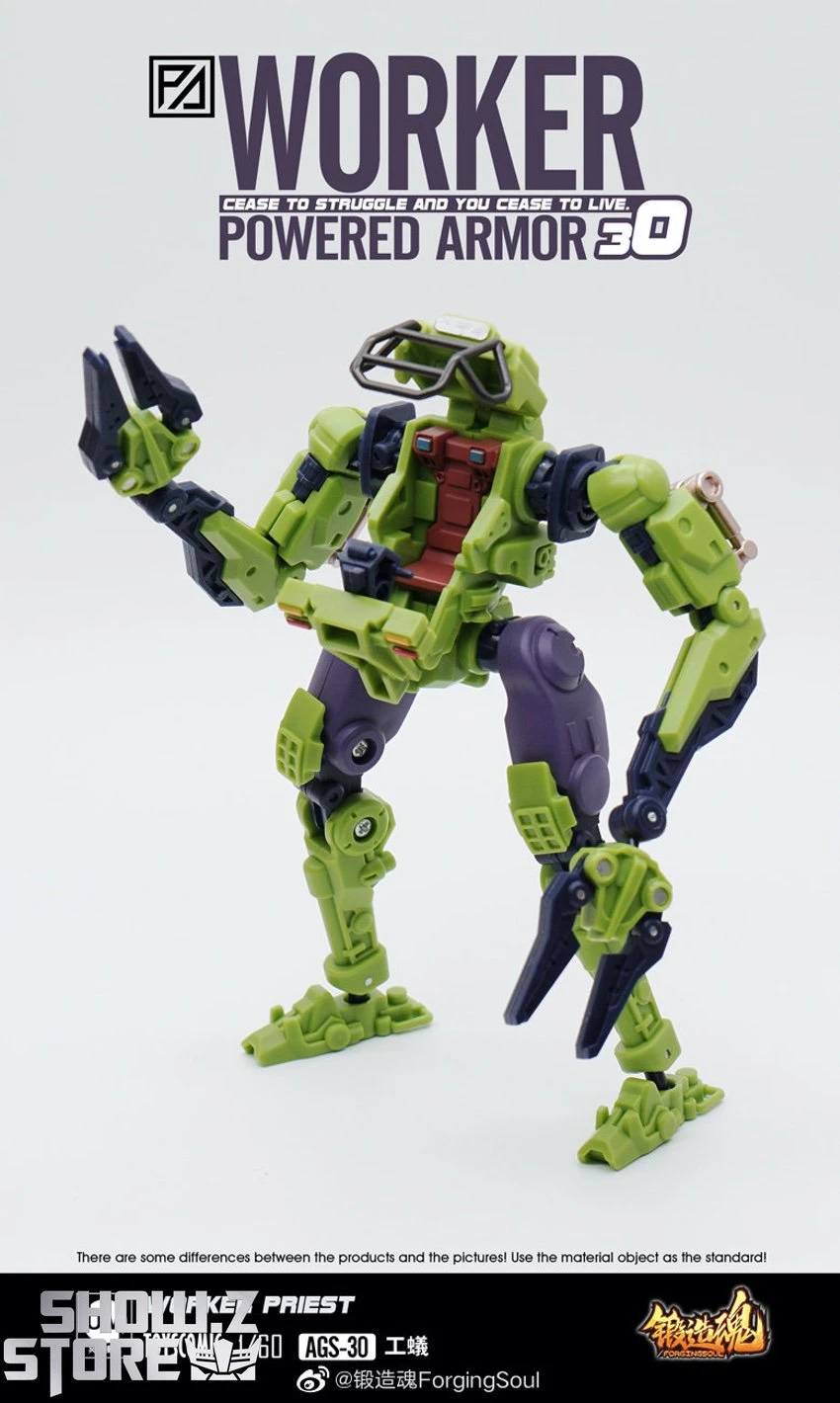 Forging Soul 1/60 AGS-30 Powered Armor Series Worker Priest 11 Forging Soul 1/60 AGS-30 Powered Armor Series Worker Priest - Image 11