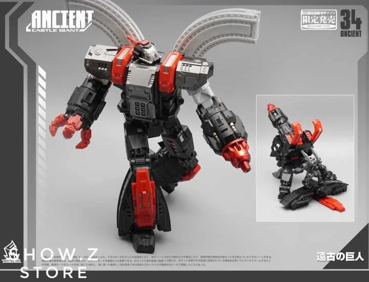 MechFansToys MF-34A Ancient Castle Giant Omega Supreme Special Black Version W/ DA-20 3 MechFansToys MF-34A Ancient Castle Giant Omega Supreme Special Black Version W/ DA-20 - Image 3