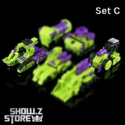 Lucky Cat Micro Cosmos MC-02 Riki-Oh Devastator Set C