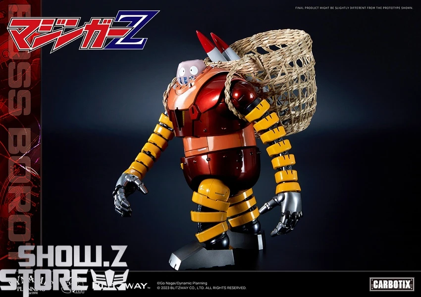 Blitzway BW-CA-10801 Carbotix Mazinger Z Boss Borot 13 Blitzway BW-CA-10801 Carbotix Mazinger Z Boss Borot - Image 13