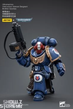 JoyToy Source 1/18 Warhammer 40K Ultramarines Intercessor Veteran Sergeant Brother Aeontas -Show.Z Toys Deals Store f339ccf0ea