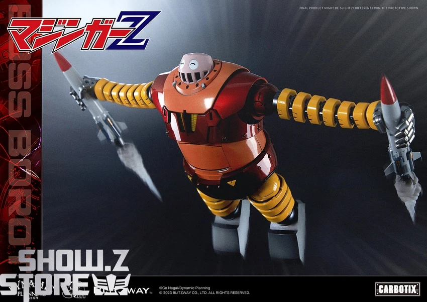 Blitzway BW-CA-10801 Carbotix Mazinger Z Boss Borot 14 Blitzway BW-CA-10801 Carbotix Mazinger Z Boss Borot - Image 14
