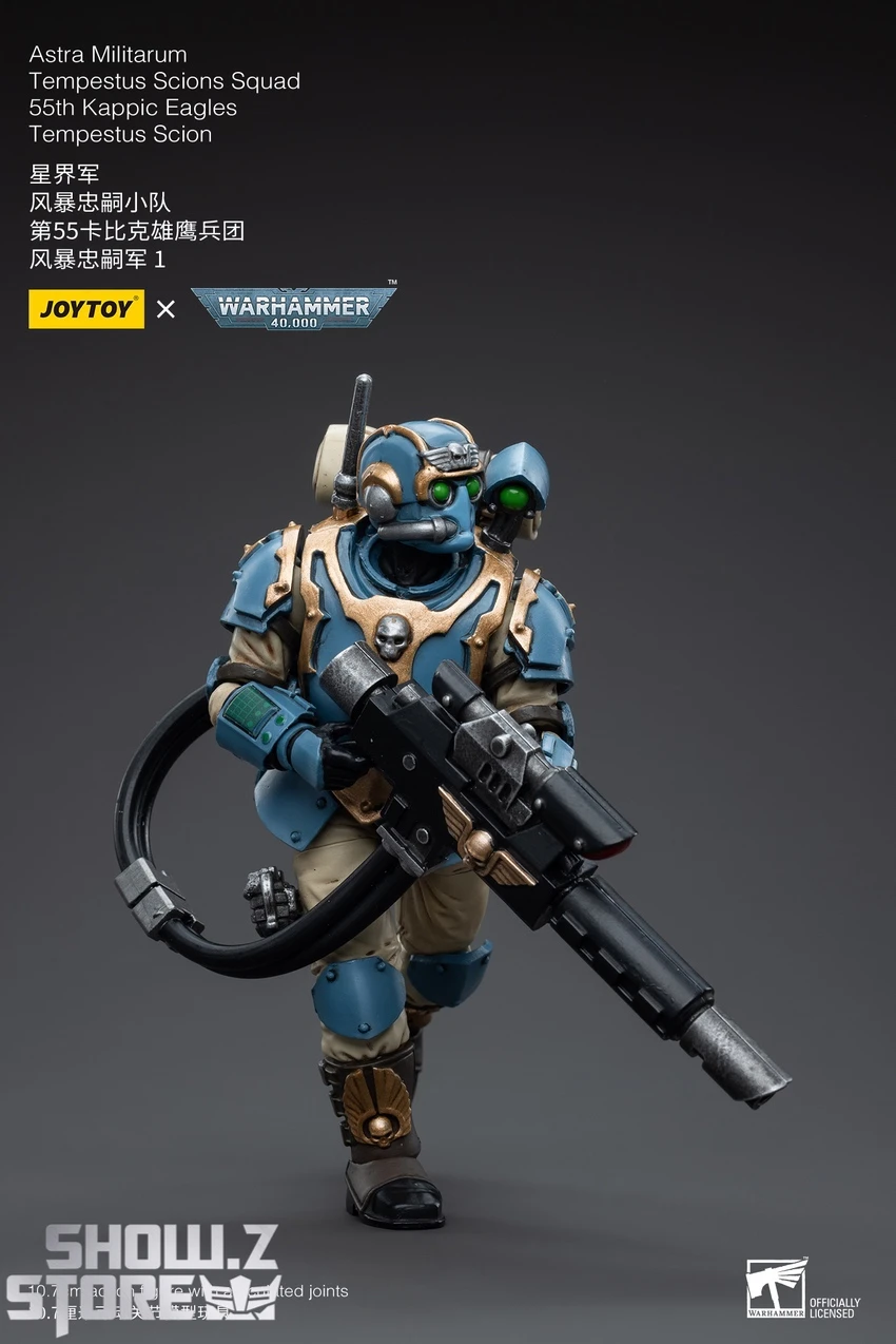 JoyToy Source 1/18 Warhammer 40K Astra Militarum Tempestus Scions Squad 55th Kappic Eagles Tempestor Scion 1 8 JoyToy Source 1/18 Warhammer 40K Astra Militarum Tempestus Scions Squad 55th Kappic Eagles Tempestor Scion 1 - Image 8