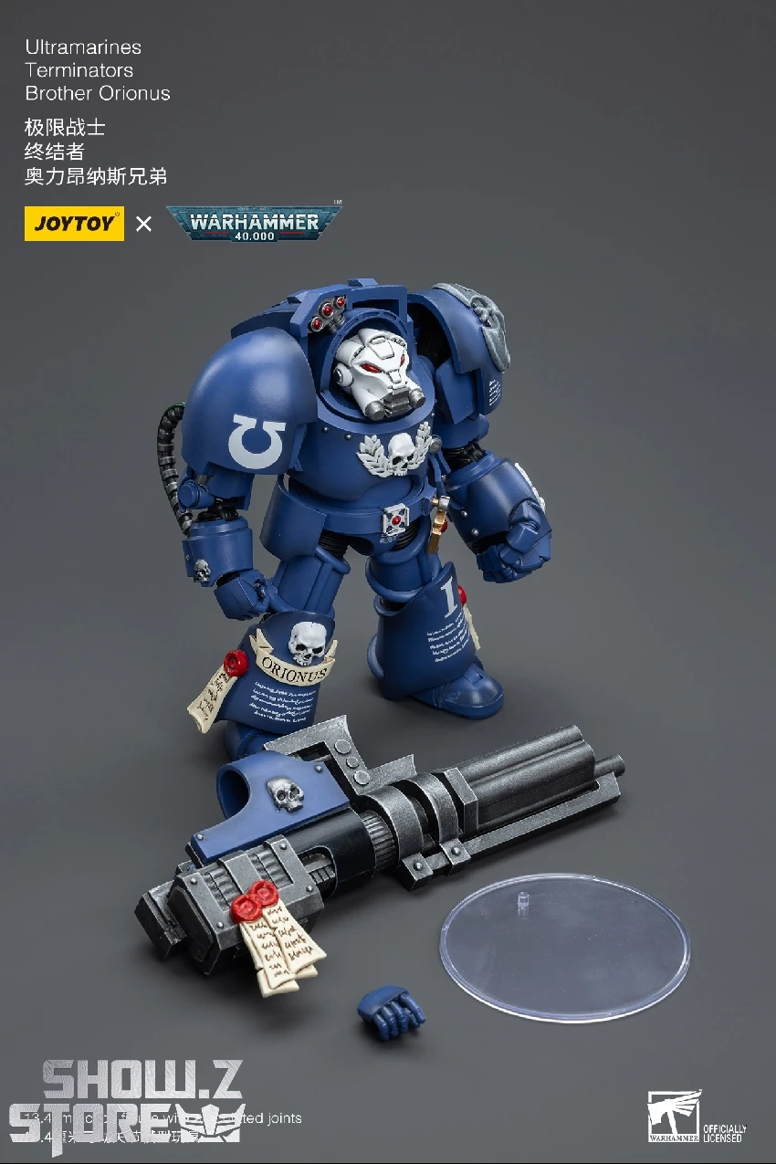 JoyToy Source 1/18 Warhammer 40K Ultramarines Terminators Brother Orionus 9 JoyToy Source 1/18 Warhammer 40K Ultramarines Terminators Brother Orionus - Image 9