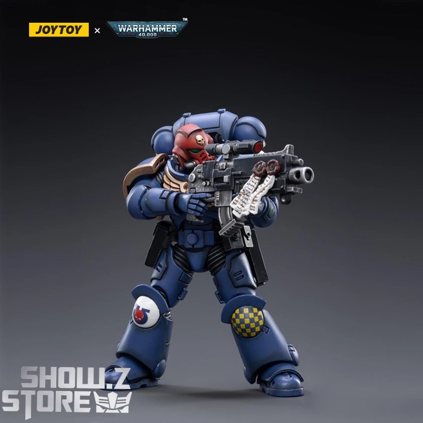 JoyToy Source 1/18 Warhammer 40K Ultramarines Heroes Of The Chapter Brother Veteran Sergeant Castor 1 JoyToy Source 1/18 Warhammer 40K Ultramarines Heroes Of The Chapter Brother Veteran Sergeant Castor