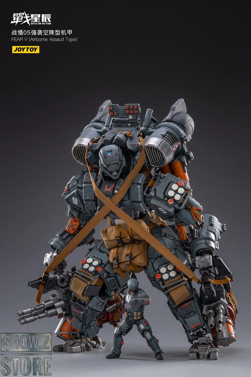 JoyToy Dark Source 1/18 09th Legion Fear V Airborne Assault Type Mecha W/ Pilot 5 JoyToy Dark Source 1/18 09th Legion Fear V Airborne Assault Type Mecha W/ Pilot - Image 5