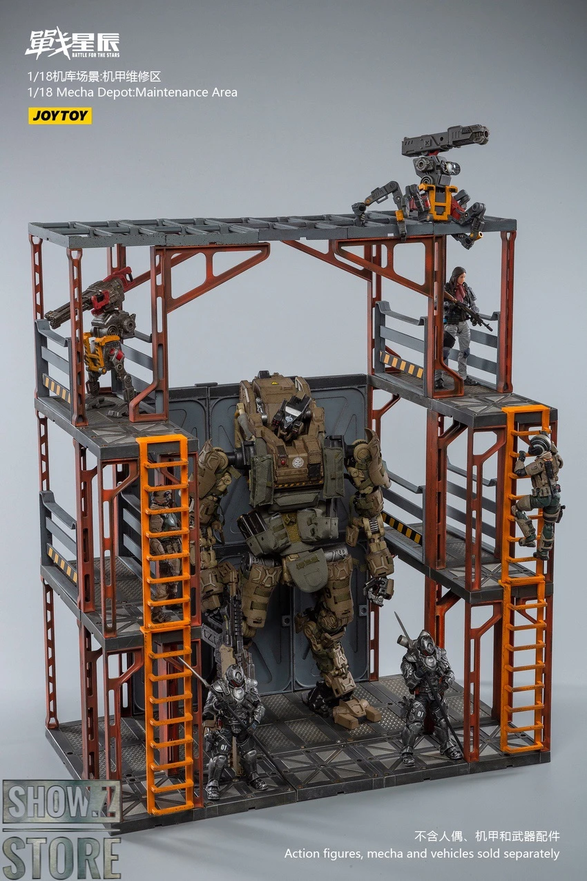 JoyToy Source 1/18 Mecha Depot: Maintenance Area 5 JoyToy Source 1/18 Mecha Depot: Maintenance Area - Image 5