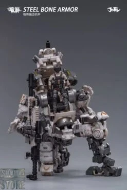 JoyToy Source 1/25 Steel Bone Armour White Color /w Pilot -Show.Z Toys Deals Store f879a098a7