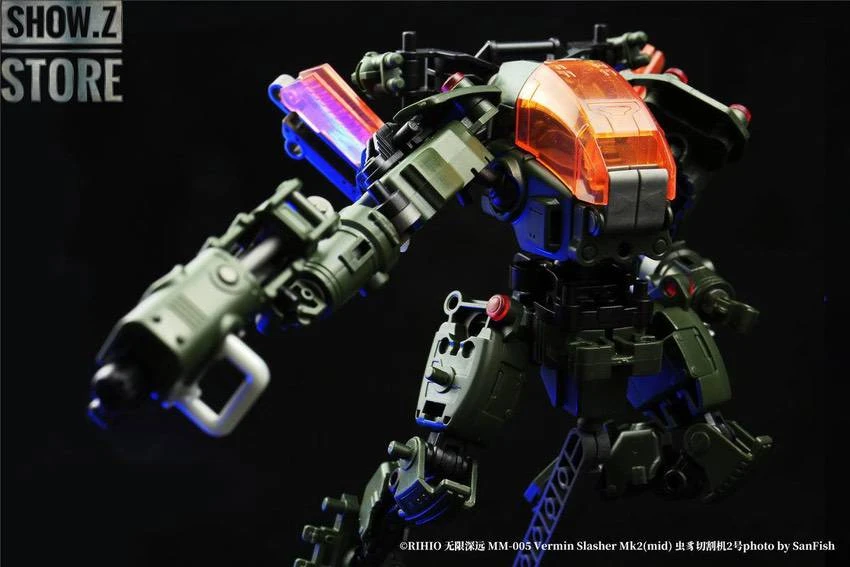 Rihio Multiabyss MM004 Sky Limulus + Ground Horsefoot & MM005 Vermin Slahser MK2 Set Of 3 6 Rihio Multiabyss MM004 Sky Limulus + Ground Horsefoot & MM005 Vermin Slahser MK2 Set Of 3 - Image 6