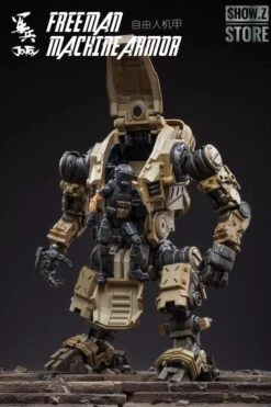 JoyToy Source Acid Rain 1/18 Freeman Machine Armor W/ Pilot Mechas & Soldiers Figure Set Desert Brown Version -Show.Z Toys Deals Store fc3d573ee3