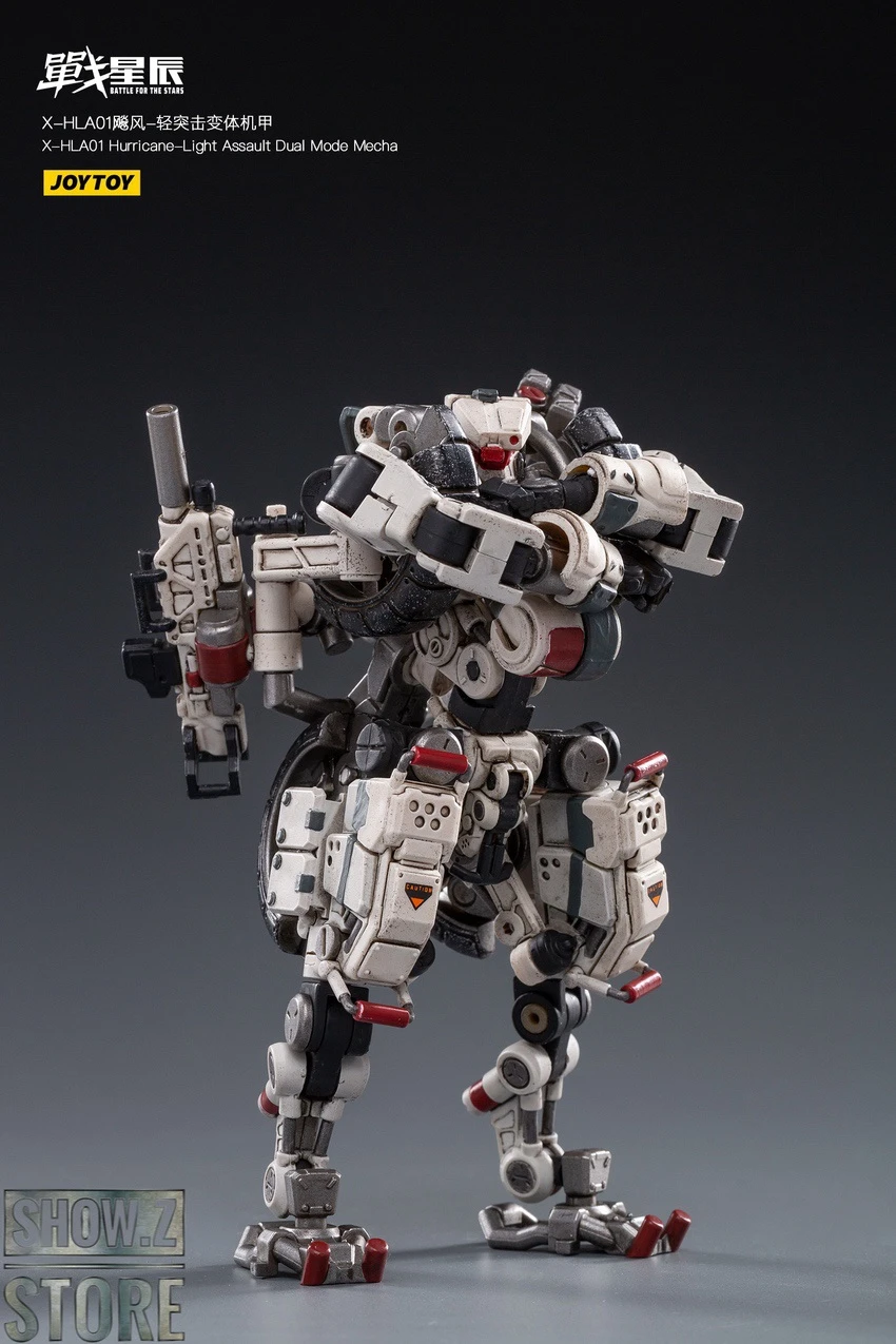 JoyToy Source 1/18 X-HLA01 Hurricane Light Assault Dual Mode Mecha White 7 JoyToy Source 1/18 X-HLA01 Hurricane Light Assault Dual Mode Mecha White - Image 7