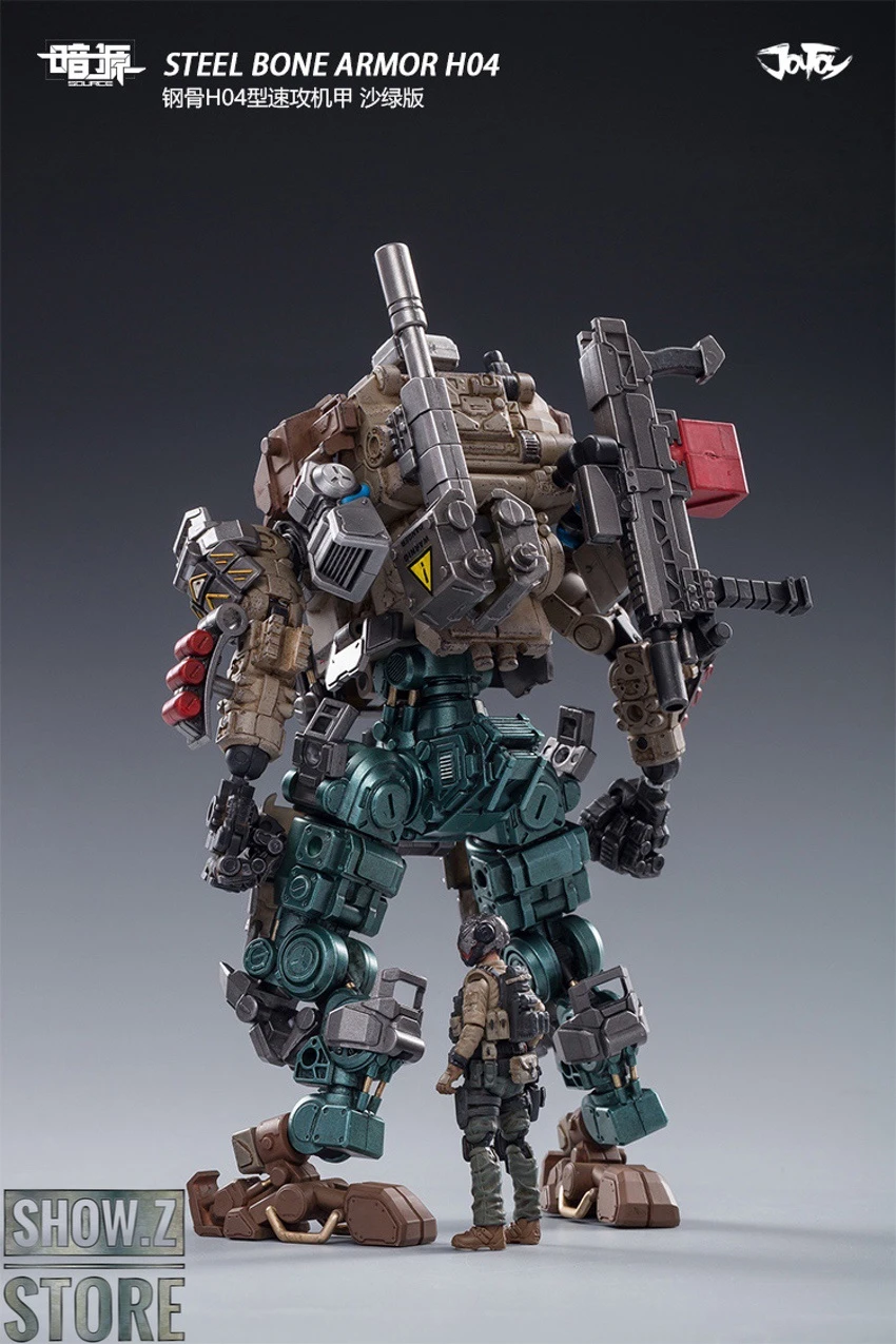 JoyToy Source 1/25 H04 Steel Bone Attack Mecha W/ Pilot 11 JoyToy Source 1/25 H04 Steel Bone Attack Mecha W/ Pilot - Image 11