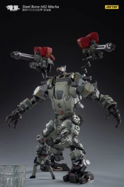 JoyToy Source 1/24 H02 Steel Bone Firepower Mecha Grey-Green Color W/ Pilot 23 JoyToy Source 1/24 H02 Steel Bone Firepower Mecha Grey-Green Color W/ Pilot -Show.Z Toys Deals Store fef50d1ef1